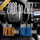 2008 to 2012 Ford Escape DIY Remote Start Installation Kit
